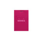 Rhodia No.11 Staplebound Grid Pad 3" x 4" - Prune
