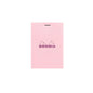 Rhodia No.11 Staplebound Grid Pad 3" x 4" - Pink