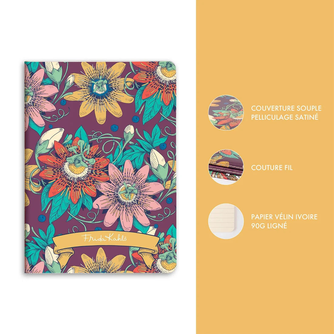Clairefontaine Frida Kahlo Assorted Notebooks 14.8x21cm