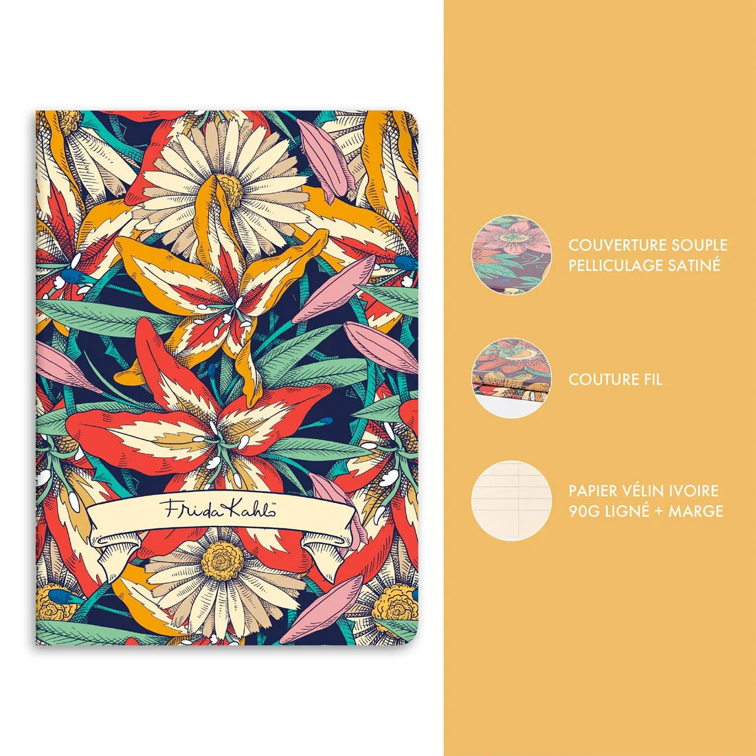 Clairefontaine Frida Kahlo Assorted Notebooks 21x29.7cm