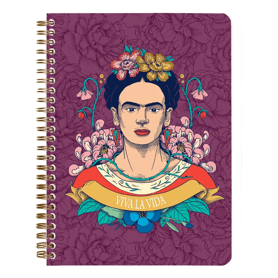 Clairefontaine Frida Kahlo Assorted Spiralbound Notebooks 14.8x21cm