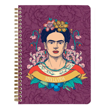 Clairefontaine Frida Kahlo Assorted Spiralbound Notebooks 14.8x21cm