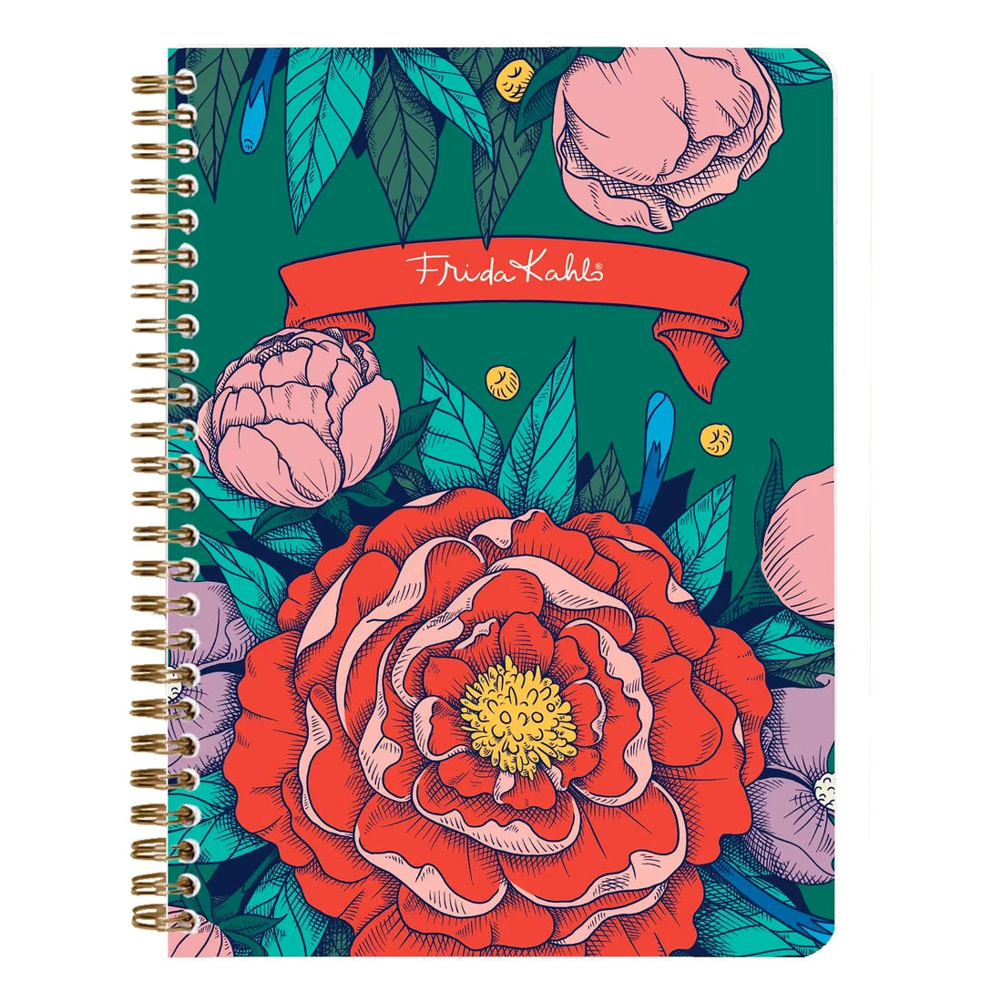 Clairefontaine Frida Kahlo Assorted Spiralbound Notebooks 14.8x21cm