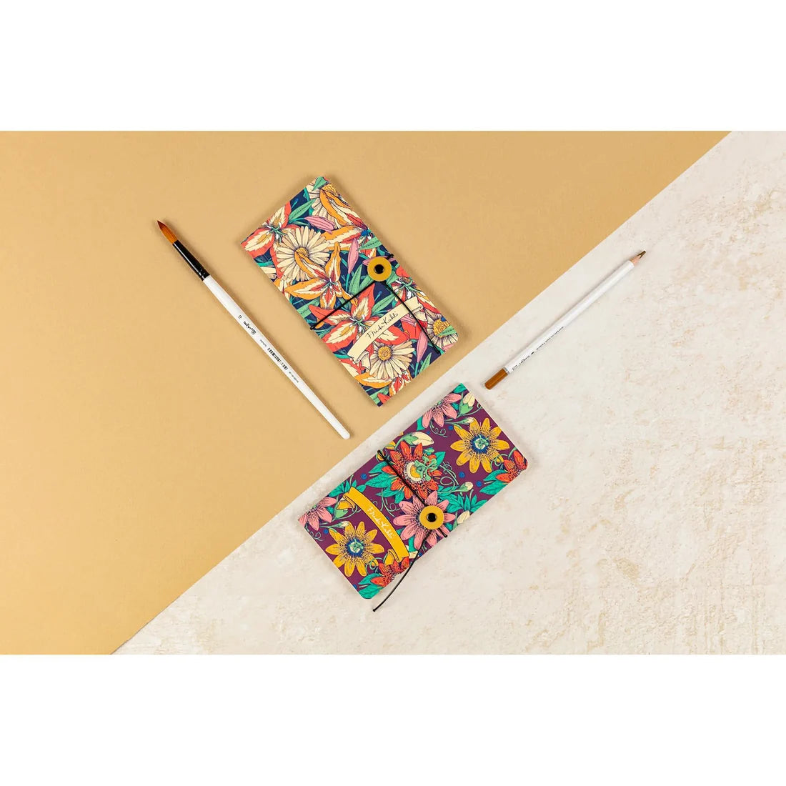 Clairefontaine Frida Kahlo Assorted Slim Notebooks 9x18cm