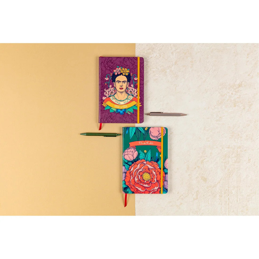 Clairefontaine Frida Kahlo Assorted Hardcover Notebooks 14.8x21cm