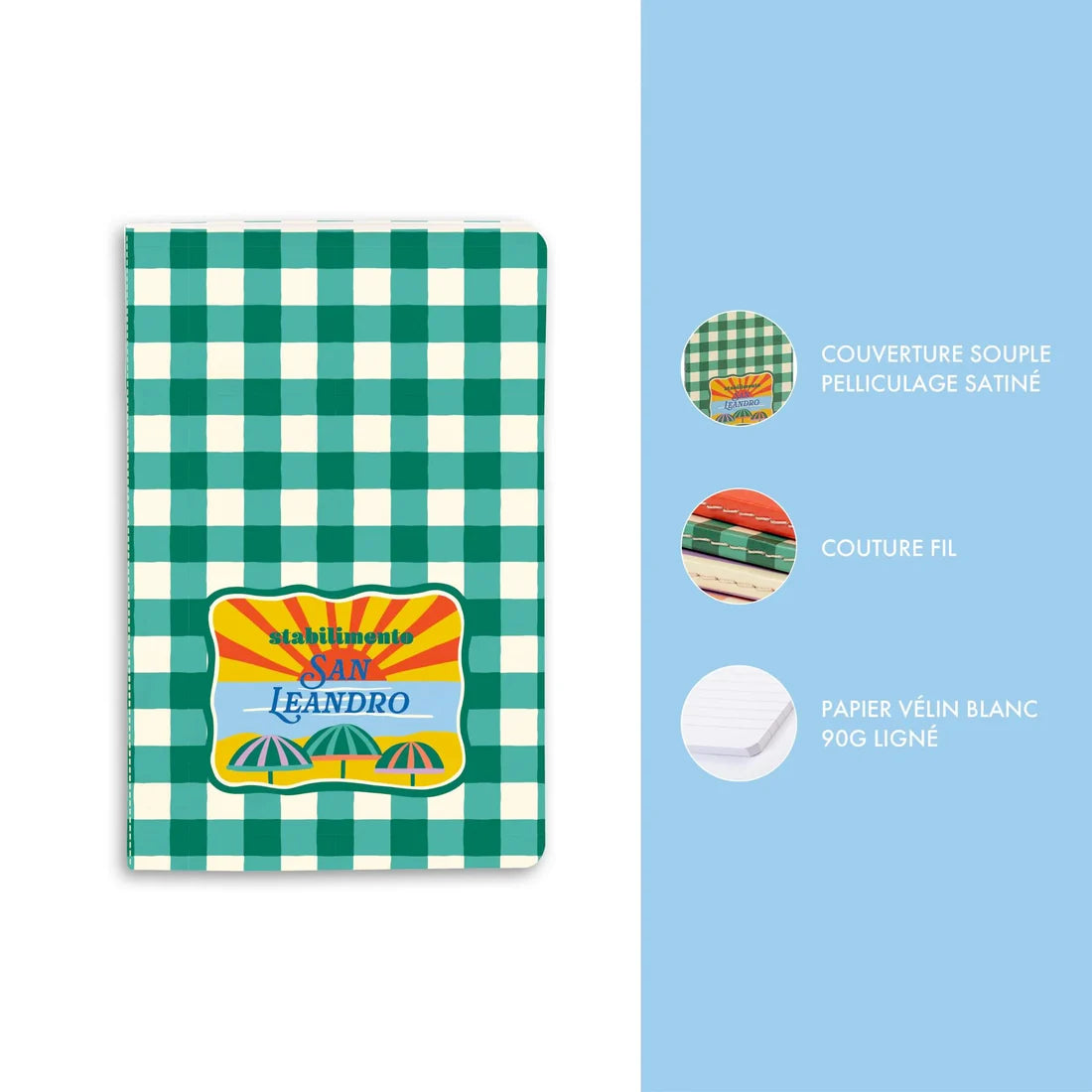 Clairefontaine Dolce Amore Assorted Notebooks 9x14cm