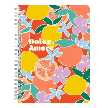 Clairefontaine Dolce Amore Assorted Spiralbound Notebooks 14.8x21cm