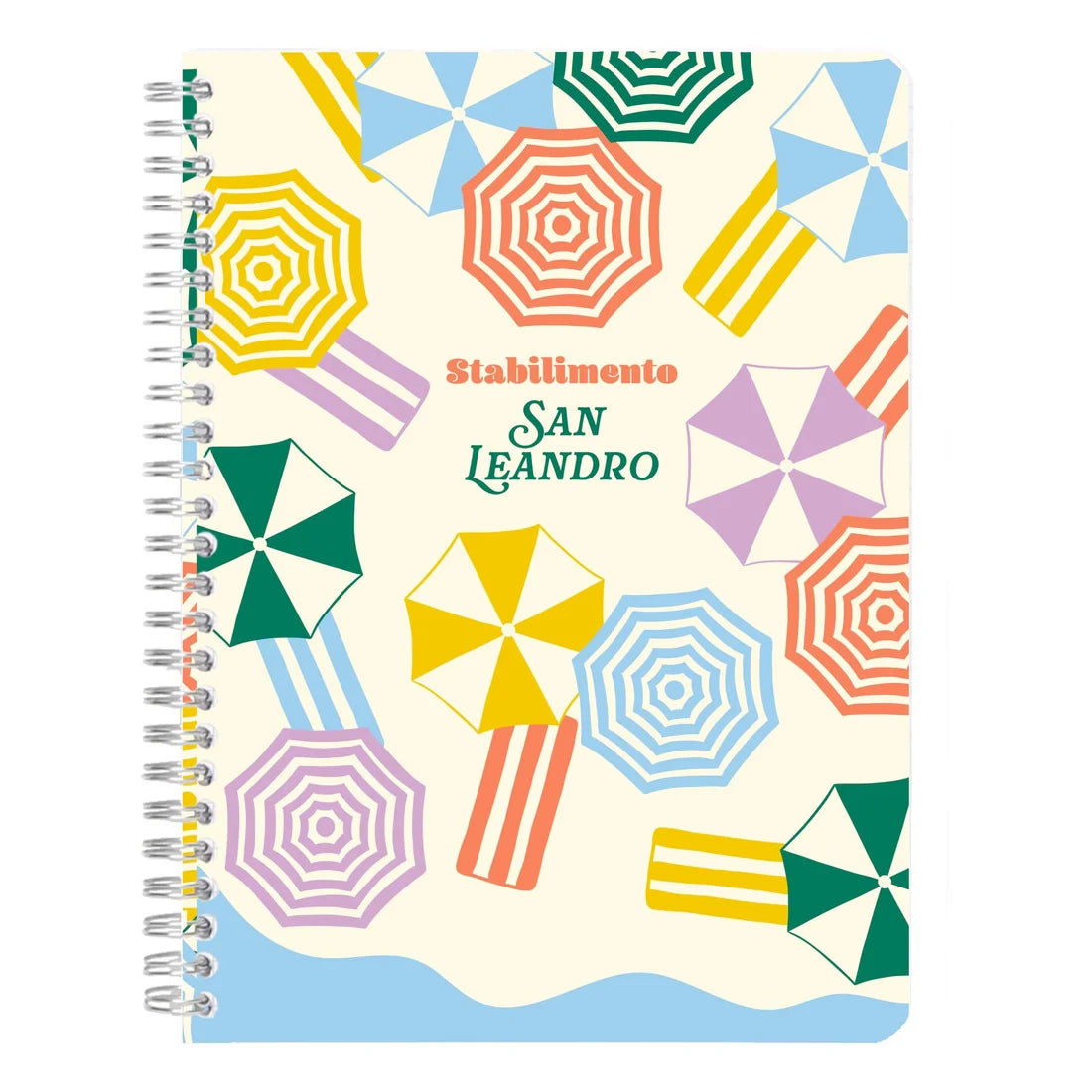 Clairefontaine Dolce Amore Assorted Spiralbound Notebooks 14.8x21cm