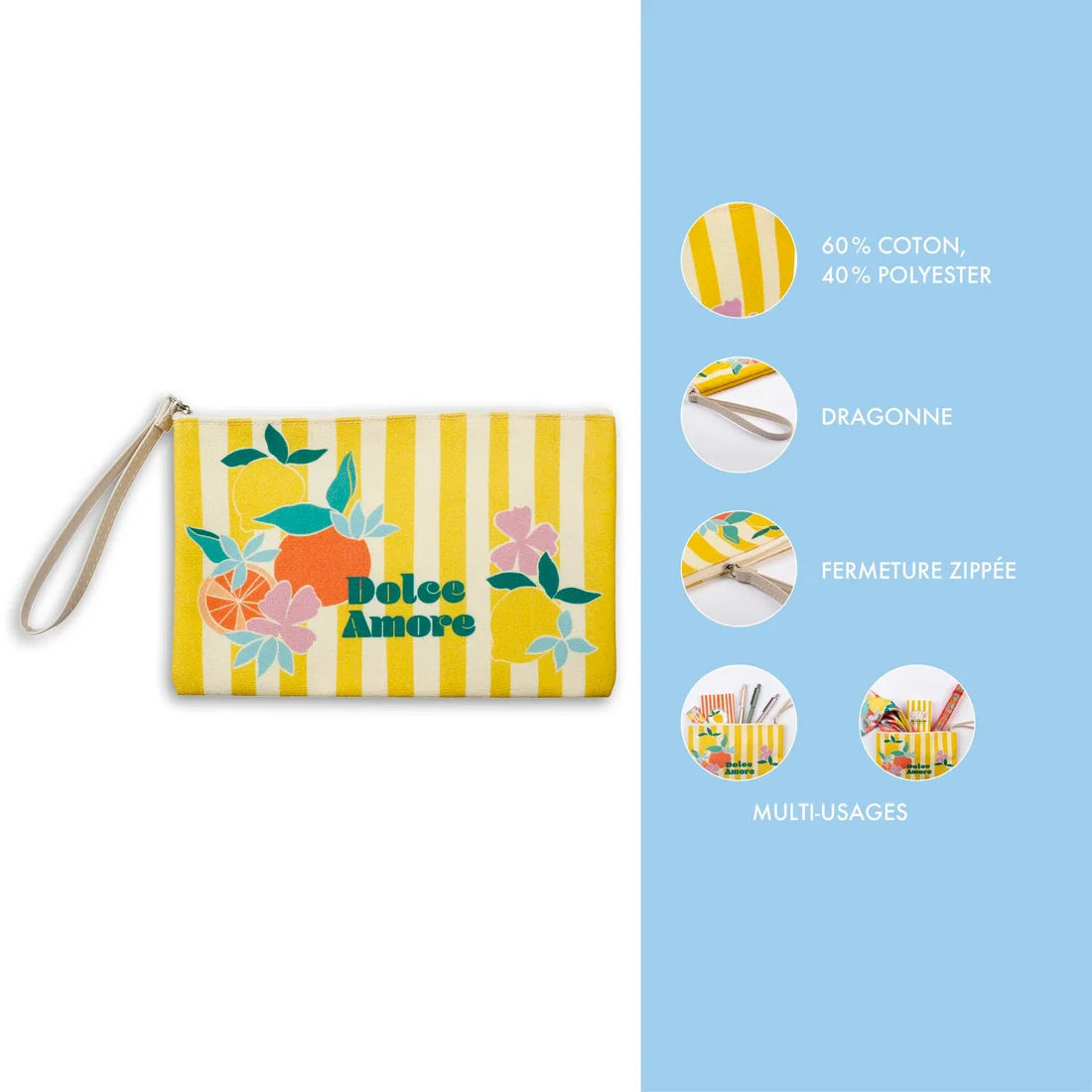 Clairefontaine Dolce Amore Pencil Case