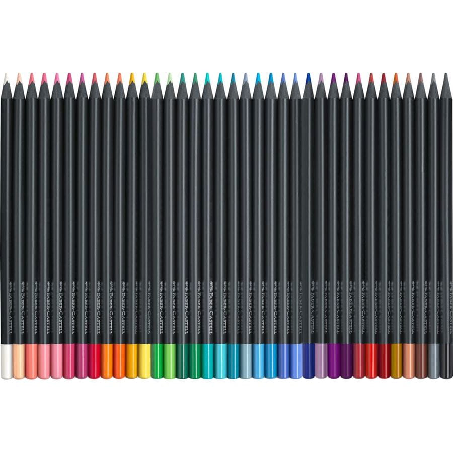 Faber-Castell Black Edition Colour Pencil Set of 36