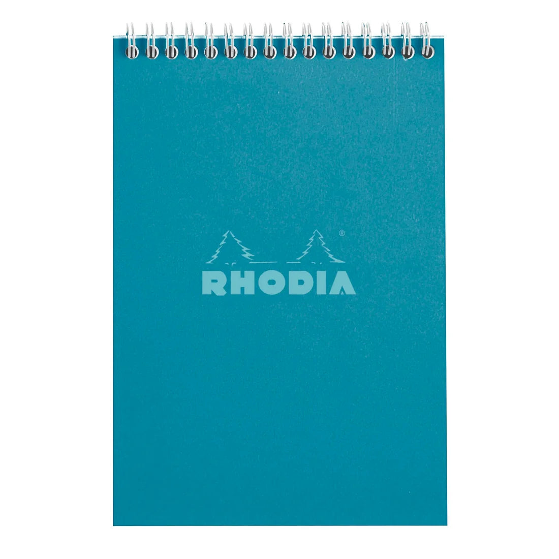 Rhodia Wirebound Grid Notepad A5 - Peacock