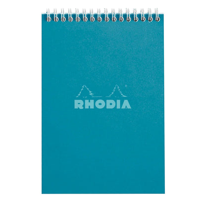 Rhodia Wirebound Grid Notepad A5 - Peacock
