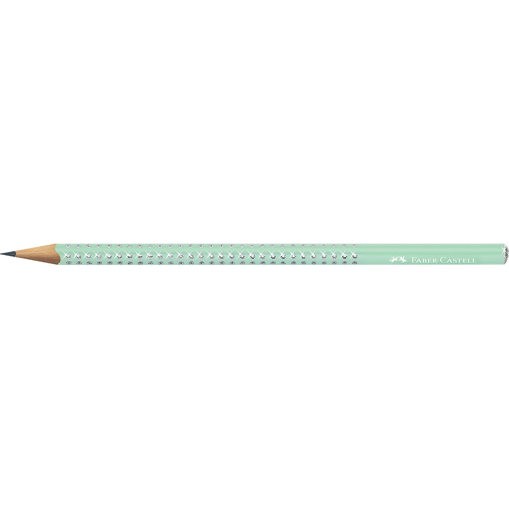 Faber-Castell Sparkle Graphite Pencils - Jelly Mint