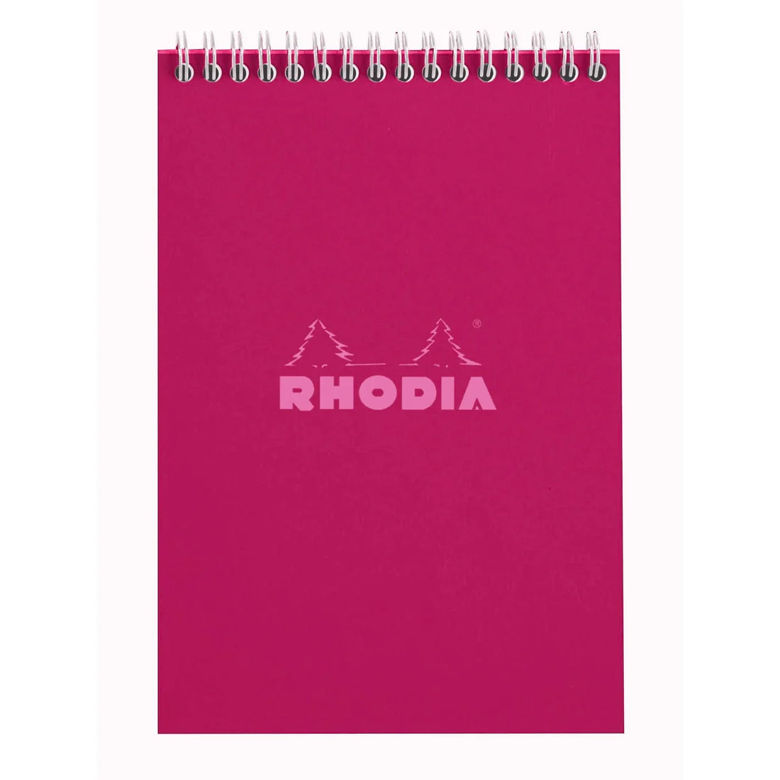 Rhodia Wirebound Grid Notepad A5 - Prune