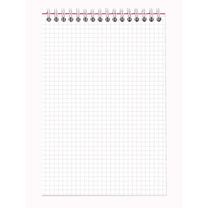Rhodia Wirebound Grid Notepad A5 - Prune