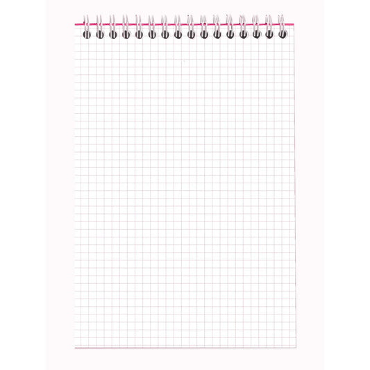 Rhodia Wirebound Grid Notepad A5 - Prune