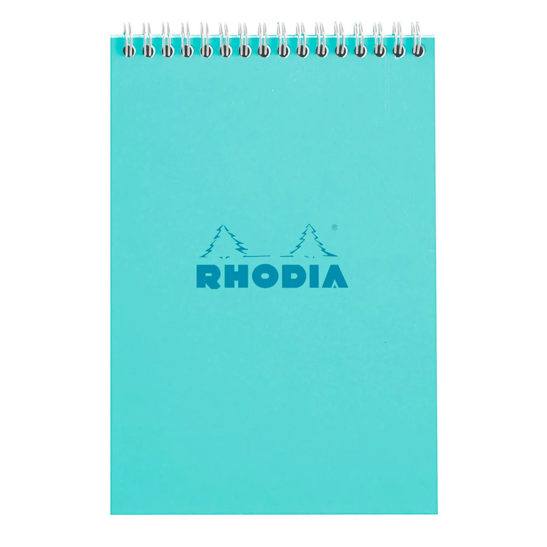 Rhodia Wirebound Lined Notepad A5 - Azure