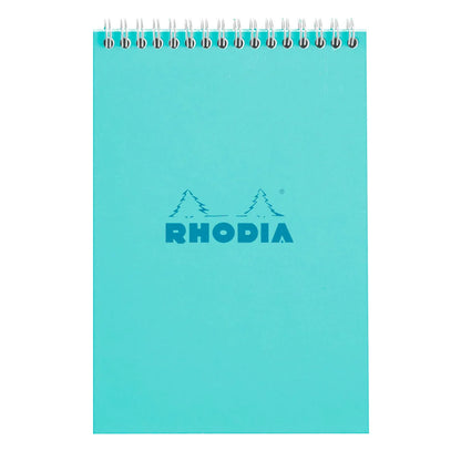 Rhodia Wirebound Lined Notepad A5 - Azure