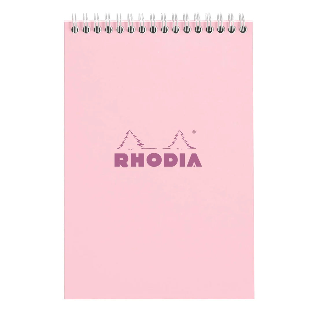 Rhodia Wirebound Lined Notepad A5 - Pink