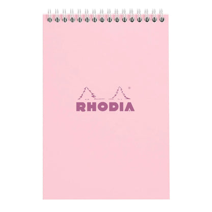 Rhodia Wirebound Lined Notepad A5 - Pink
