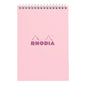 Rhodia Wirebound Lined Notepad A5 - Pink