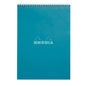 Rhodia Wirebound Grid Notepad A4 - Peacock