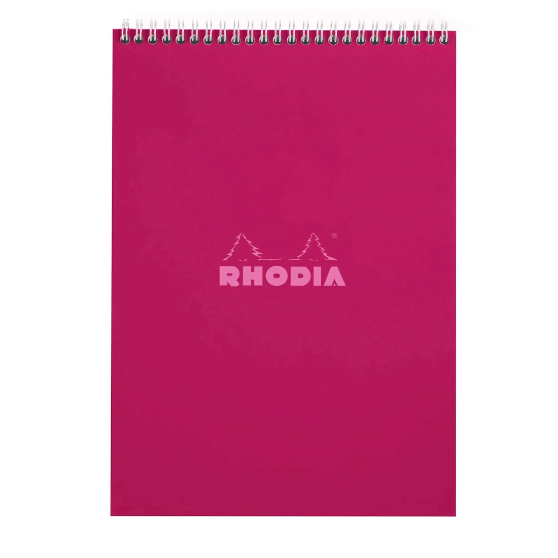 Rhodia Wirebound Grid Notepad A4 - Prune