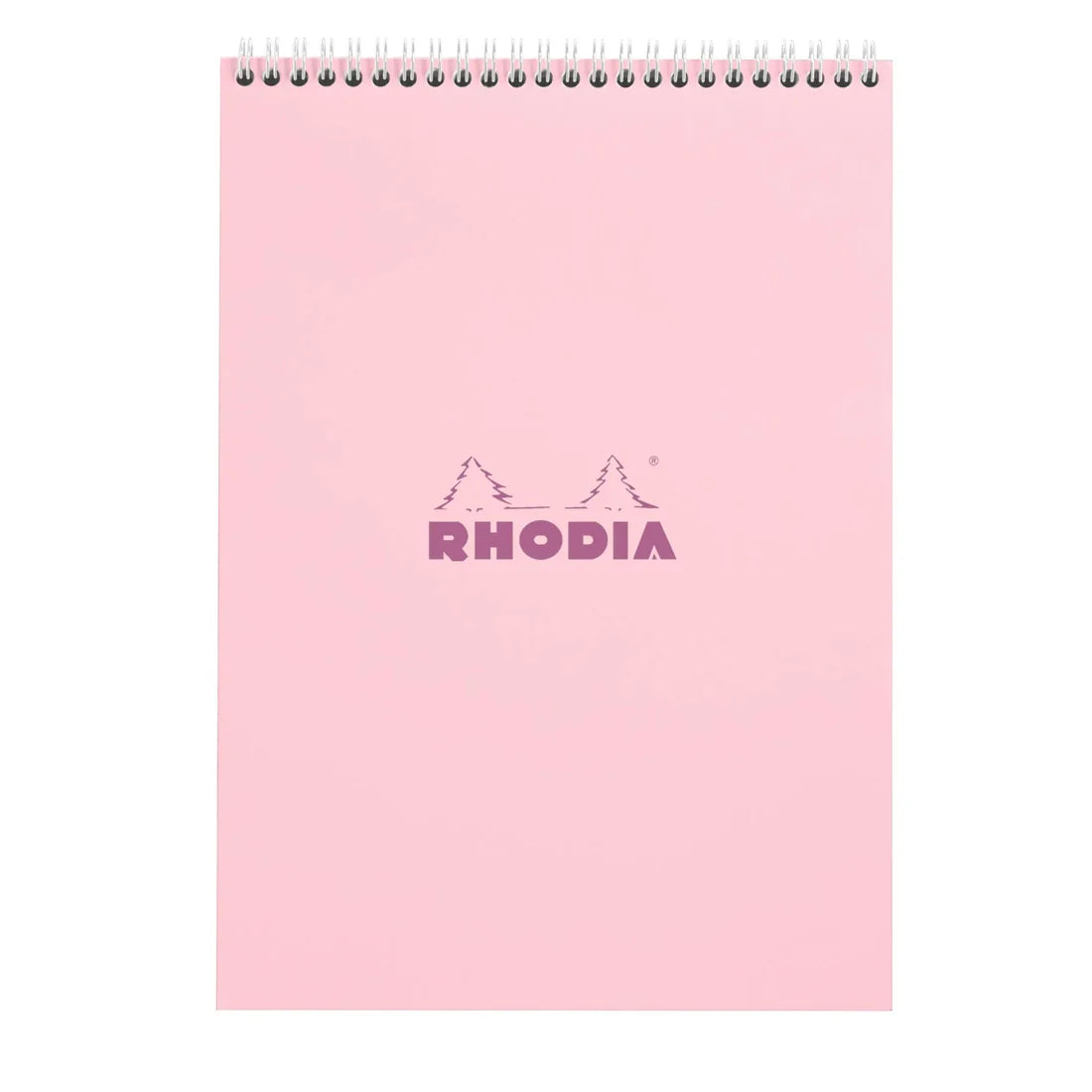 Rhodia Wirebound Lined Notepad A4 - Pink