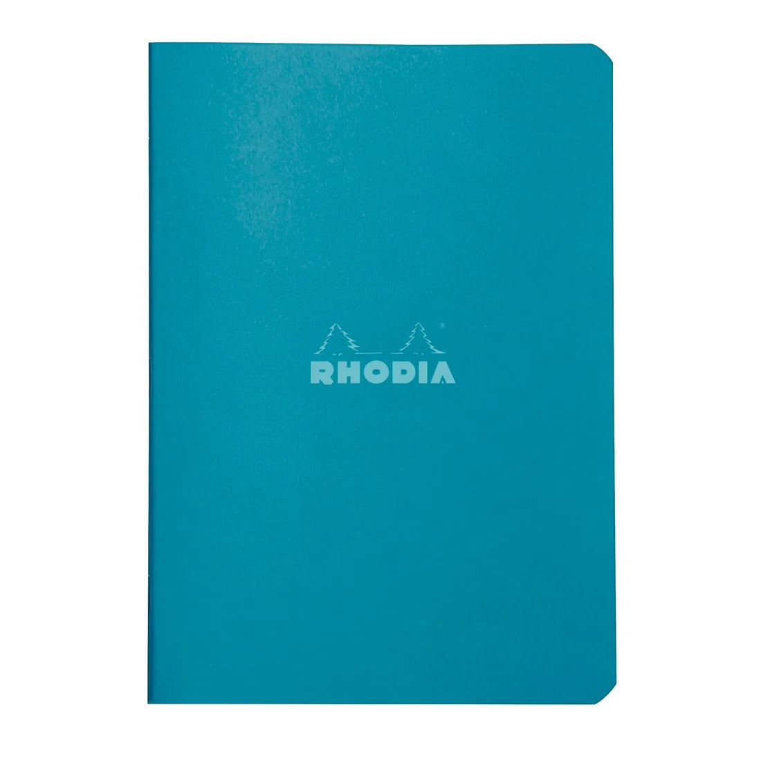 Rhodia Staplebound Grid Notebook A5 - Peacock