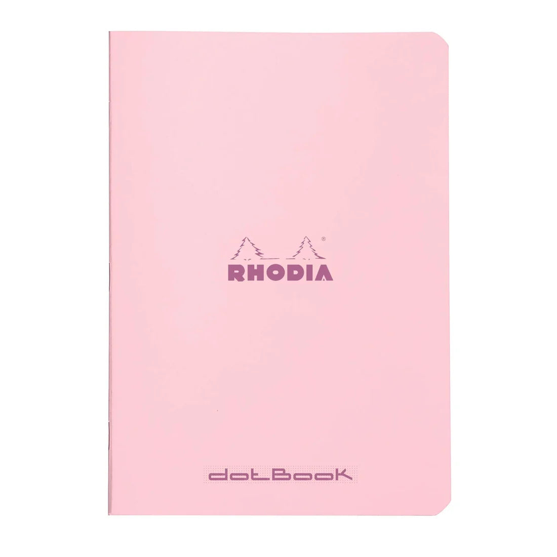 Rhodia Staplebound Dot Notebook A5 - Pink