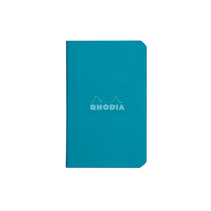 Rhodia Staplebound Grid Notebook 3" x 4" - Peacock