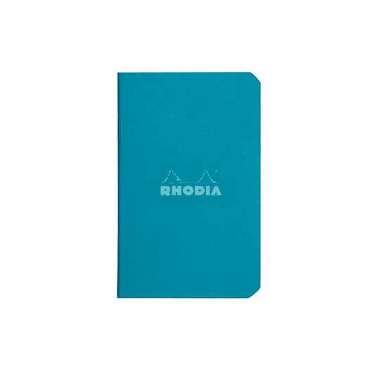 Rhodia Staplebound Grid Notebook 3" x 4" - Peacock