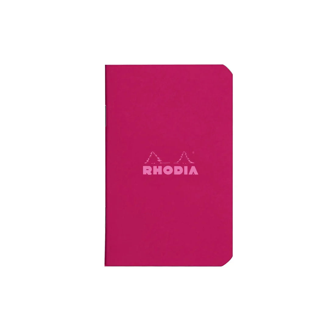 Rhodia Staplebound Grid Notebook 3" x 4" - Prune