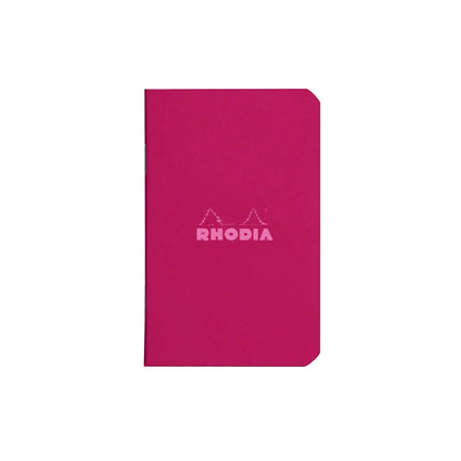 Rhodia Staplebound Grid Notebook 3" x 4" - Prune