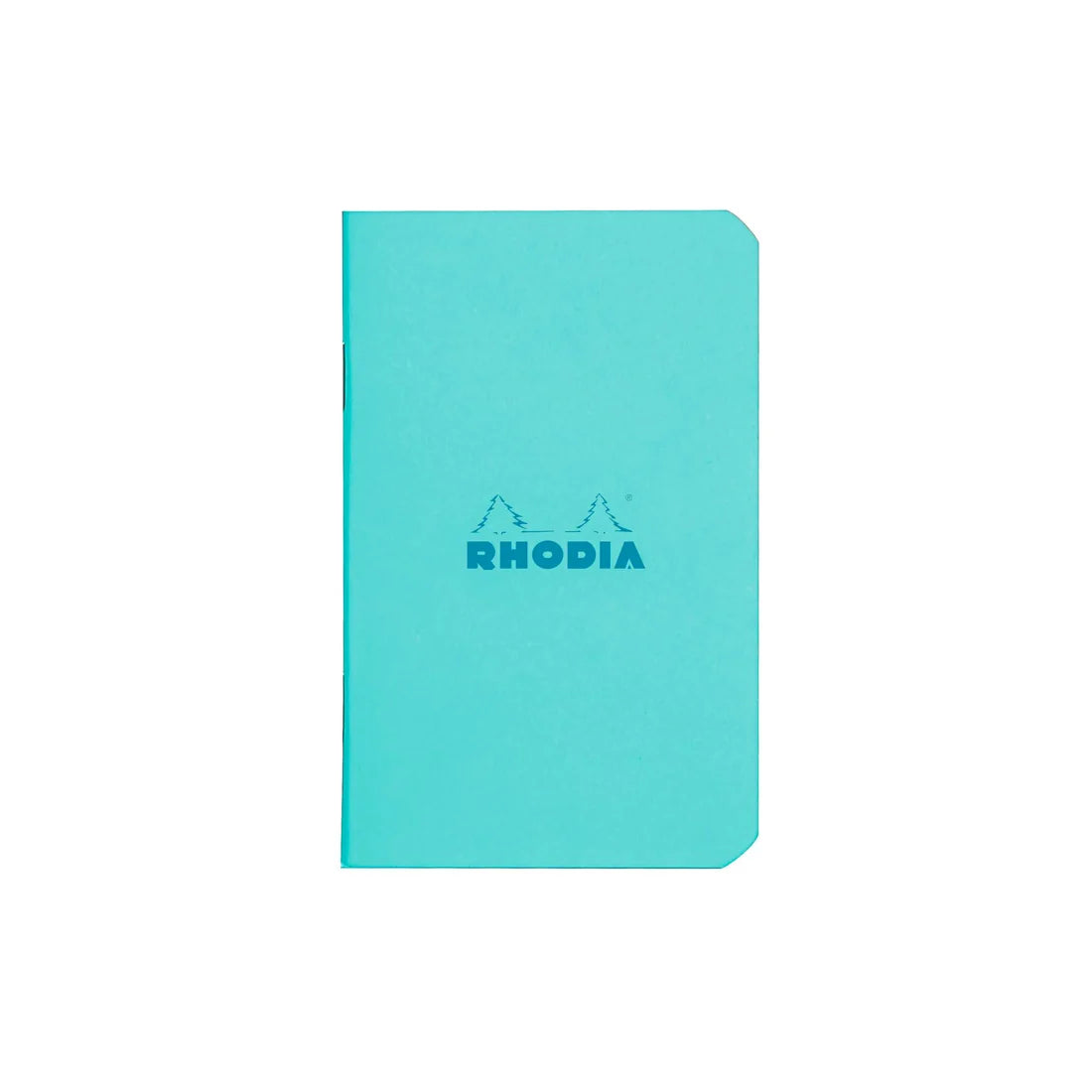 Rhodia Staplebound Lined Notebook 3" x 4" - Azure