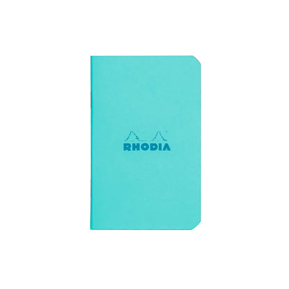Rhodia Staplebound Lined Notebook 3" x 4" - Azure