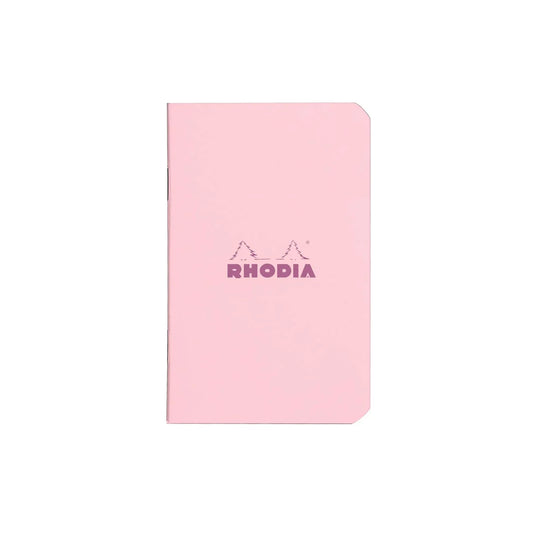 Rhodia Staplebound Lined Notebook 3" x 4" - Pink