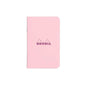 Rhodia Staplebound Lined Notebook 3" x 4" - Pink