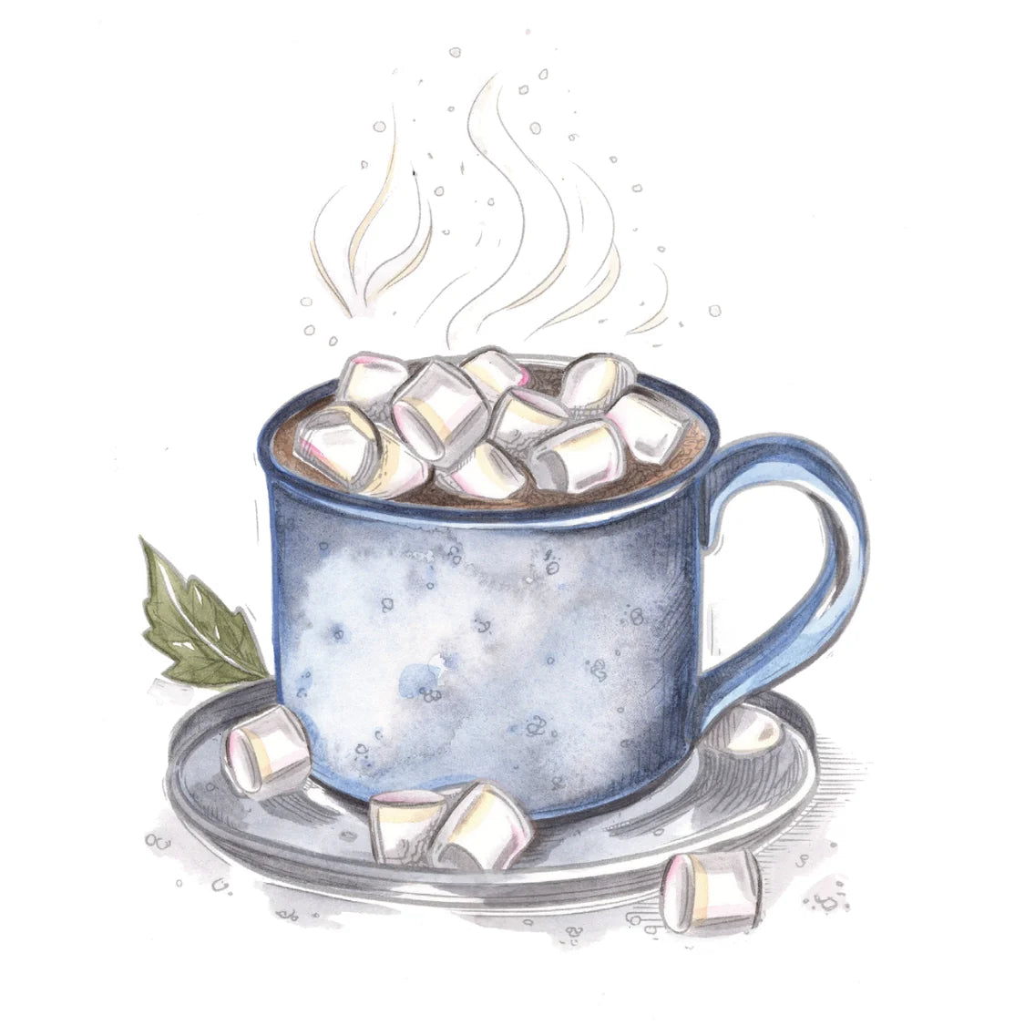 Willow Wolfe Watercolor Workbook - Winter Glow by Nya Wolfe