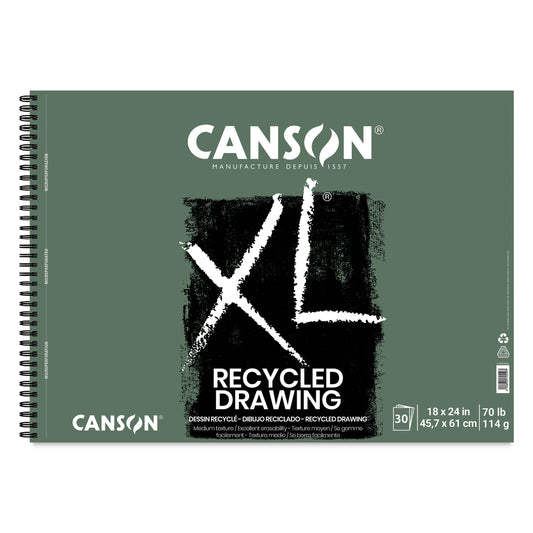 Canson XL Recycled Drawing Pad 18" x 24"