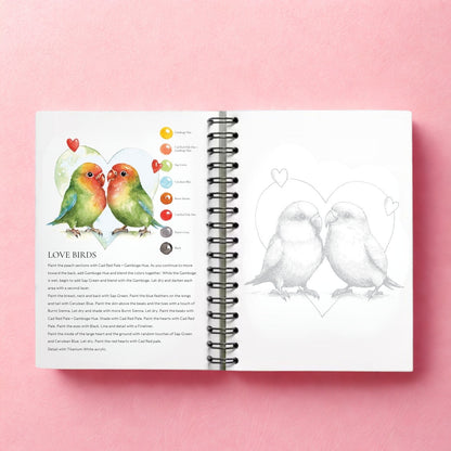 Willow Wolfe Watercolor Workbook - So Much Love