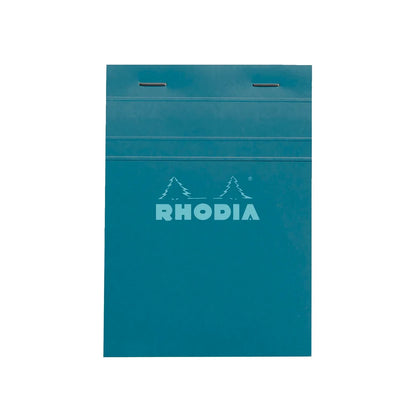 Rhodia No.13 Staplebound Grid Pad A6 - Peacock