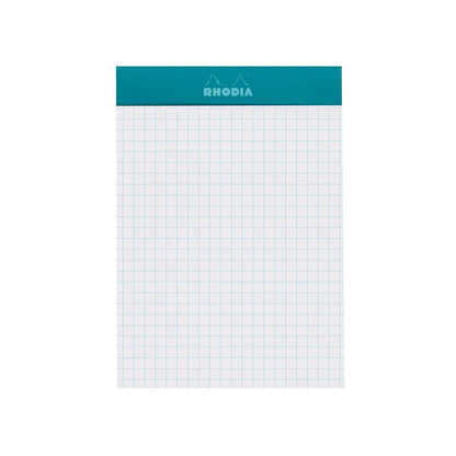 Rhodia No.13 Staplebound Grid Pad A6 - Peacock
