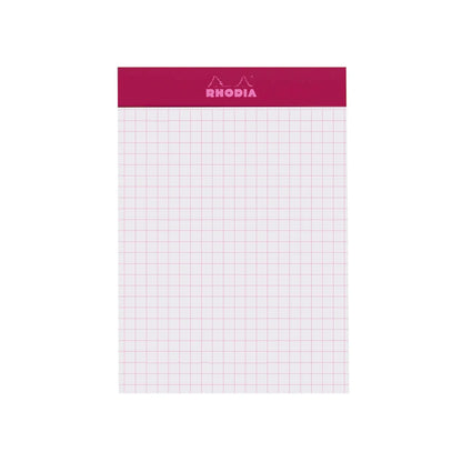 Rhodia No.13 Staplebound Grid Pad A6 - Prune