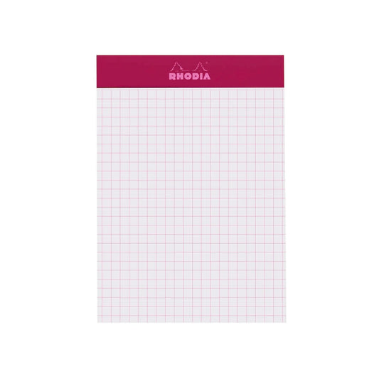 Rhodia No.13 Staplebound Grid Pad A6 - Prune