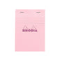 Rhodia No.13 Staplebound Grid Pad A6 - Pink