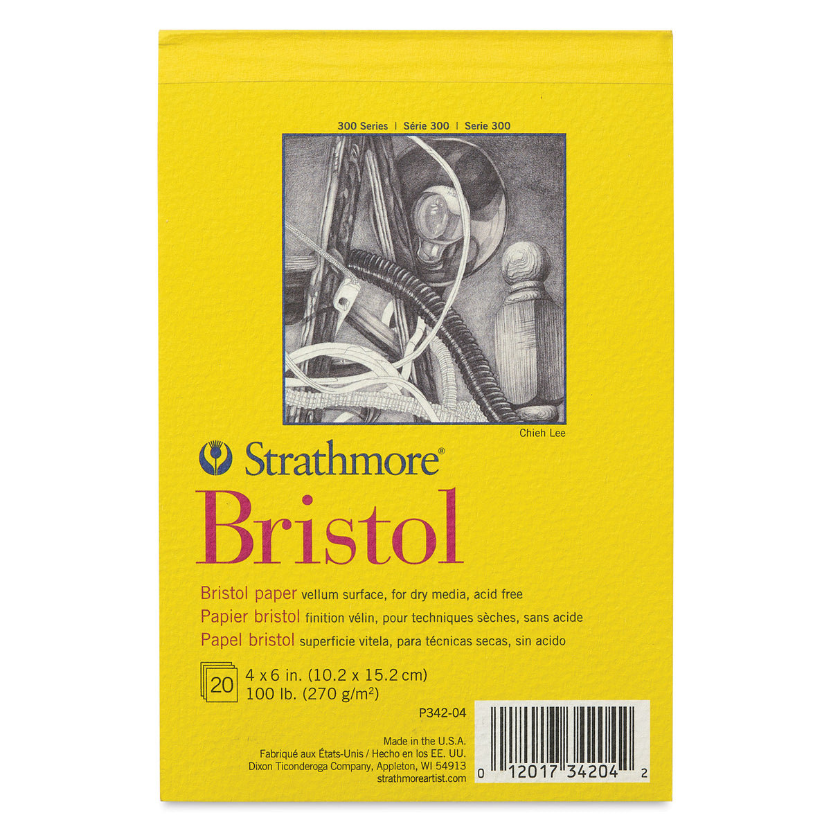 Strathmore 300 Series Bristol Vellum Pad 4" x 6"