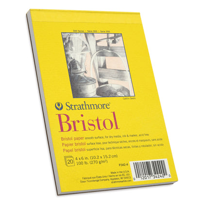 Strathmore 300 Series Bristol Smooth Pad 4" x 6"