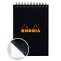 Rhodia No.13 wirebound grid notepad with black cover