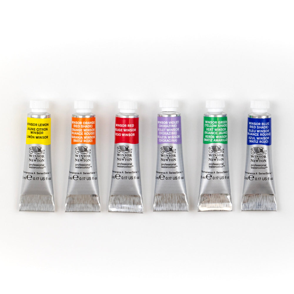 Winsor & Newton Professional Watercolour Winsor Colours Tube Set of 6